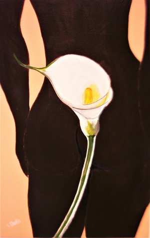 Acrylic: Lily