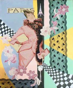Collage: Mademoiselle de Paris